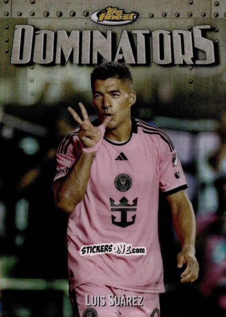 Cromo Luis  Suárez  - Finest MLS 2024-2025
 n. DO-2 - Topps