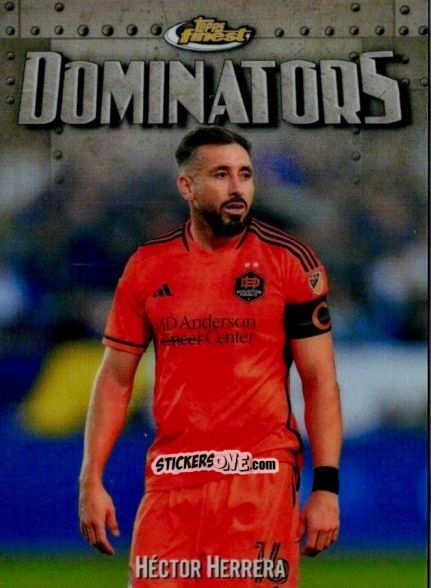 Sticker Héctor  Herrera  - Finest MLS 2024-2025
 n. DO-7 - Topps