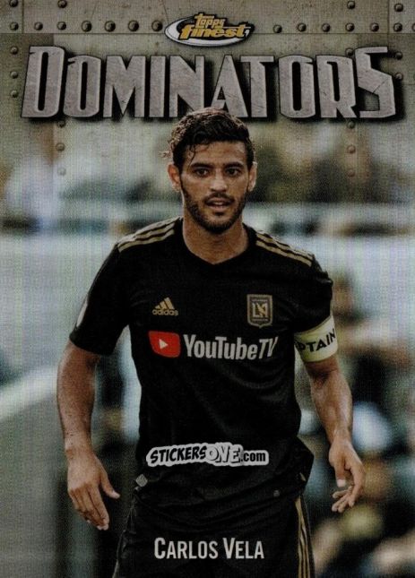 Figurina Carlos  Vela  - Finest MLS 2024-2025
 n. DO-9 - Topps