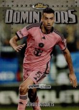 Cromo Sergio  Busquets  - Finest MLS 2024-2025
 n. DO-10 - Topps