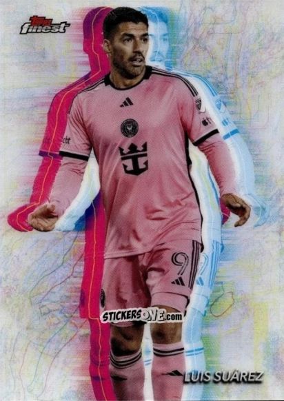 Cromo Luis  Suárez  - Finest MLS 2024-2025
 n. 9 - Topps