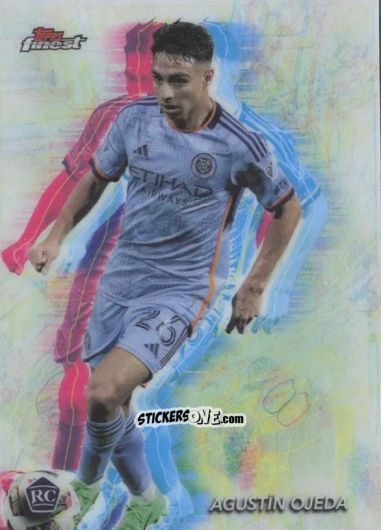 Sticker Agustín  Ojeda  - Finest MLS 2024-2025
 n. 26 - Topps