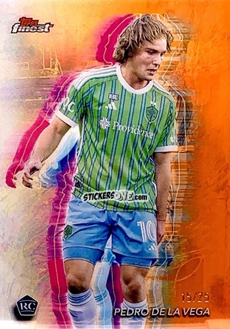 Sticker Pedro de la Vega  - Finest MLS 2024-2025
 n. 82 - Topps