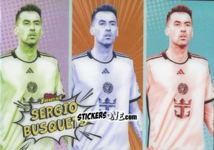 Cromo Sergio  Busquets  - Finest MLS 2024-2025
 n. PA-10 - Topps