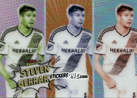Sticker Steven  Gerrard  - Finest MLS 2024-2025
 n. PA-11 - Topps