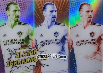 Cromo Zlatan  Ibrahimović  - Finest MLS 2024-2025
 n. PA-14 - Topps