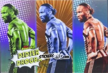 Sticker Didier  Drogba  - Finest MLS 2024-2025
 n. PA-18 - Topps