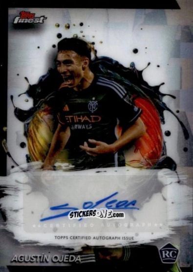 Sticker Agustín  Ojeda  - Finest MLS 2024-2025
 n. BA-AO - Topps