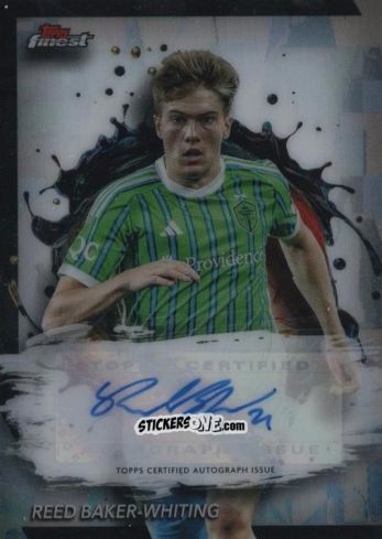 Sticker Reed Baker-Whiting - Finest MLS 2024-2025
 n. BA-BW - Topps