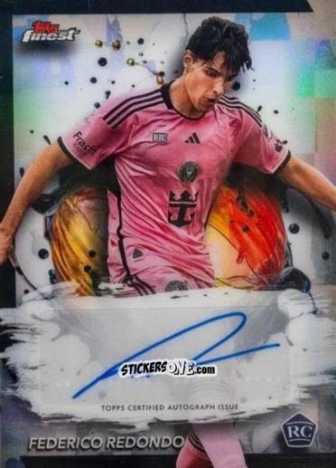 Sticker Federico  Redondo  - Finest MLS 2024-2025
 n. BA-FR - Topps