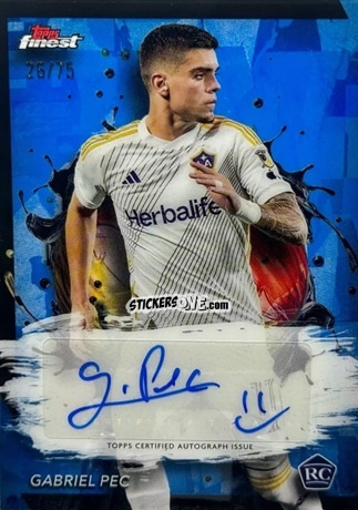 Sticker Gabriel  Pec  - Finest MLS 2024-2025
 n. BA-GP - Topps