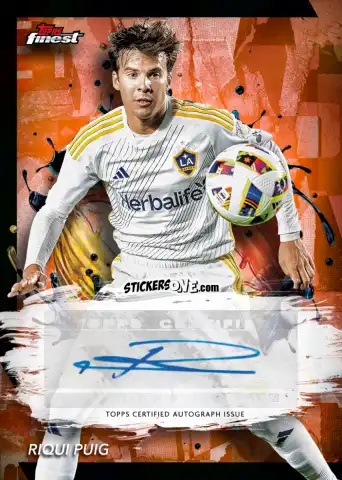 Sticker Riqui  Puig  - Finest MLS 2024-2025
 n. BA-RP - Topps