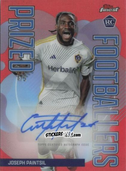 Sticker Joseph  Paintsil  - Finest MLS 2024-2025
 n. PFA-JP - Topps