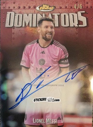 Sticker Lionel  Messi  - Finest MLS 2024-2025
 n. DOM-LM - Topps