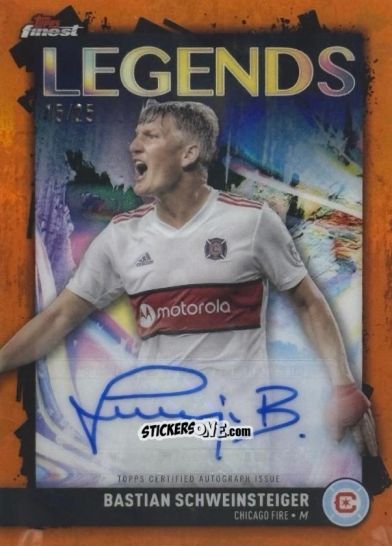 Cromo Bastian  Schweinsteiger  - Finest MLS 2024-2025
 n. FLA-BS - Topps