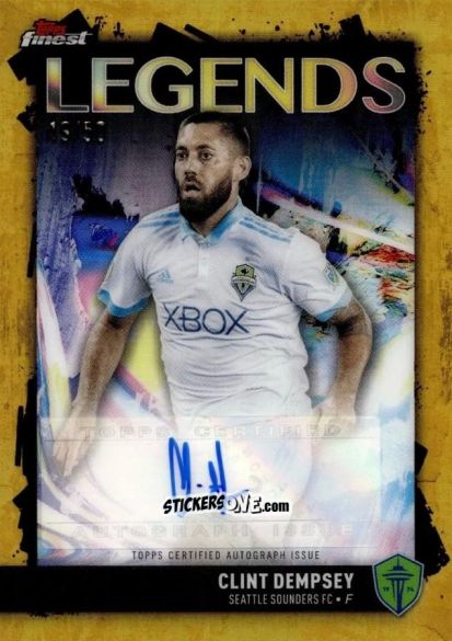 Figurina Clint  Dempsey  - Finest MLS 2024-2025
 n. FLA-CD - Topps