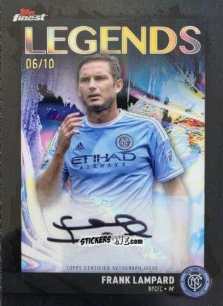Sticker Frank  Lampard  - Finest MLS 2024-2025
 n. FLA-FL - Topps