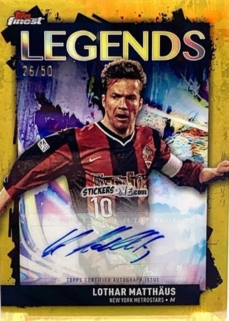 Sticker Lothar  Matthäus  - Finest MLS 2024-2025
 n. FLA-LM - Topps