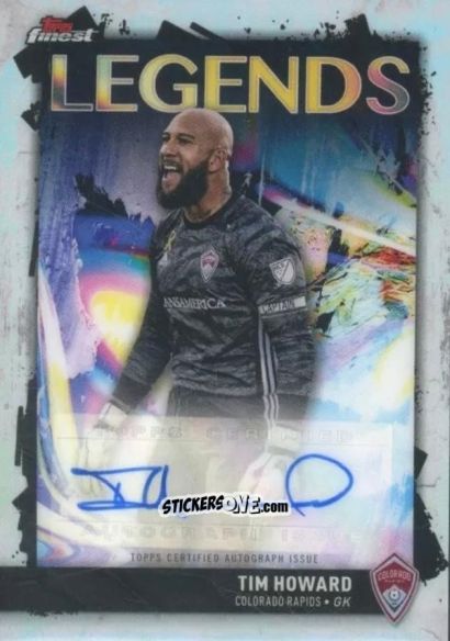 Cromo Tim Howard - Finest MLS 2024-2025
 n. FLA-TI - Topps