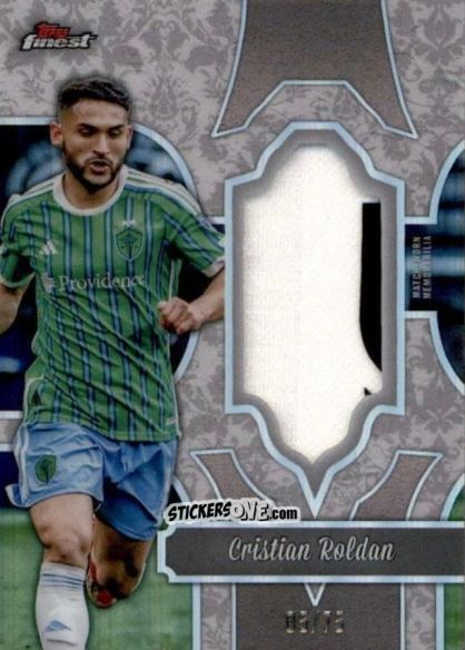 Cromo Cristian  Roldan  - Finest MLS 2024-2025
 n. FF-CR - Topps