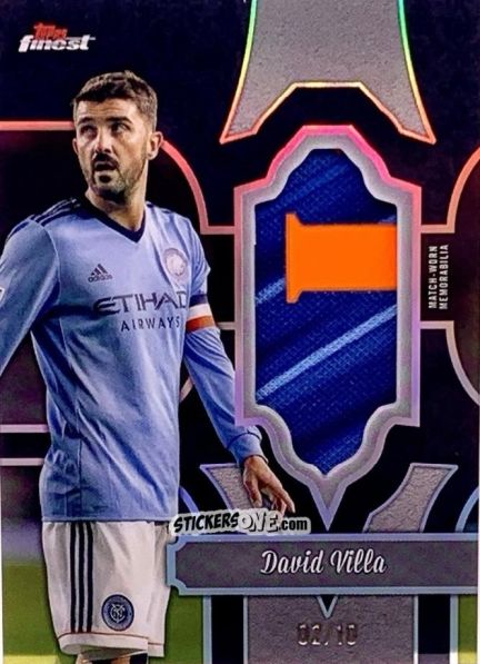 Cromo David Villa - Finest MLS 2024-2025
 n. FF-DV - Topps
