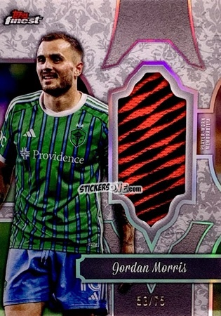 Sticker Jordan  Morris  - Finest MLS 2024-2025
 n. FF-JM - Topps