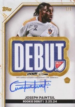 Sticker Joseph  Paintsil  - Finest MLS 2024-2025
 n. DPA-JP - Topps