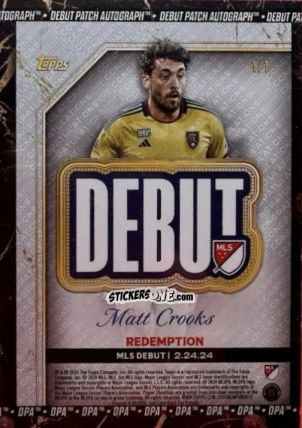 Sticker Matt Crooks
