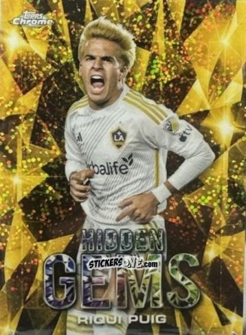 Sticker Riqui Puig - Finest MLS 2024-2025
 n. HG-2 - Topps