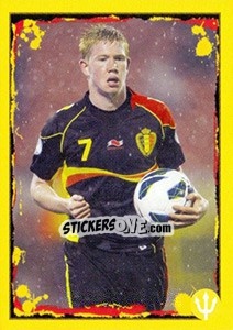 Sticker Serbia-Belgium: Kevin De Bruyne