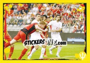 Sticker Belgium-Serbia: Kevin De Bruyne