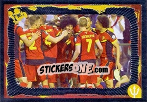 Figurina Belgium-Serbia: Marouane Fellaini/Team