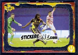 Sticker Croatia-Belgium: Romelu Lukaku