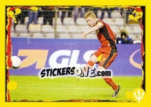 Sticker Belgium-Wales: Kevin De Bruyne - Belgian Red Devils 2014 n. 30 - Panini