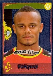 Sticker Vincent Kompany - Belgian Red Devils 2014 n. 44 - Panini