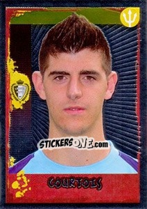 Sticker Thibaut Courtois - Belgian Red Devils 2014 n. 49 - Panini