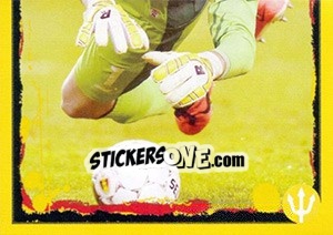 Sticker Thibaut Courtois - Belgian Red Devils 2014 n. 52 - Panini