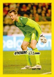 Sticker Simon Mignolet - Belgian Red Devils 2014 n. 58 - Panini