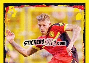 Sticker Toby Alderweireld - Belgian Red Devils 2014 n. 61 - Panini