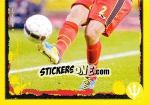 Sticker Toby Alderweireld - Belgian Red Devils 2014 - Panini