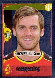Sticker Nicolas Lombaerts - Belgian Red Devils 2014 n. 64 - Panini