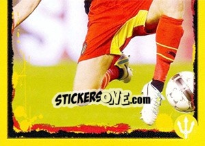Sticker Nicolas Lombaerts - Belgian Red Devils 2014 n. 67 - Panini