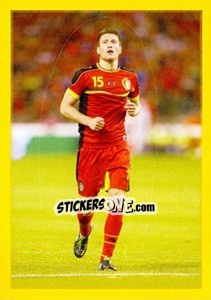 Sticker Sébastien Pocognoli - Belgian Red Devils 2014 n. 73 - Panini