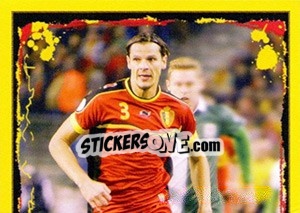 Sticker Daniel Van Buyten - Belgian Red Devils 2014 n. 76 - Panini