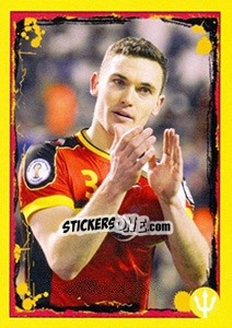 Sticker Thomas Vermaelen - Belgian Red Devils 2014 n. 80 - Panini