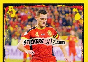 Sticker Thomas Vermaelen - Belgian Red Devils 2014 n. 81 - Panini