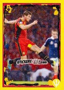 Sticker Jan Vertonghen - Belgian Red Devils 2014 n. 85 - Panini