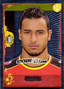 Figurina Nacer Chadli - Belgian Red Devils 2014 - Panini