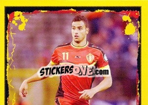 Sticker Nacer Chadli - Belgian Red Devils 2014 n. 91 - Panini