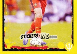 Sticker Nacer Chadli - Belgian Red Devils 2014 n. 92 - Panini